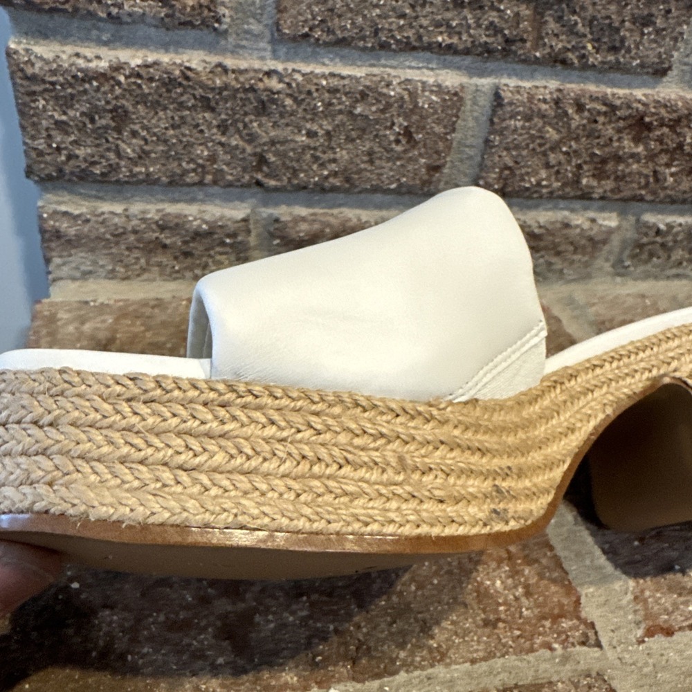 Vince‎ Women's Margo Espadrille Block Heel Slip On Sandals Slide Size 9.5 #174 - Picture 12 of 16